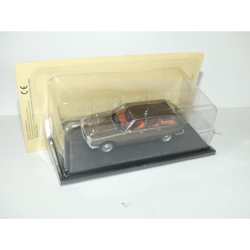 CITROEN GS SPECIAL BREAK 1220 1975 Marron UNIVERSAL HOBBIES 1:43 blister