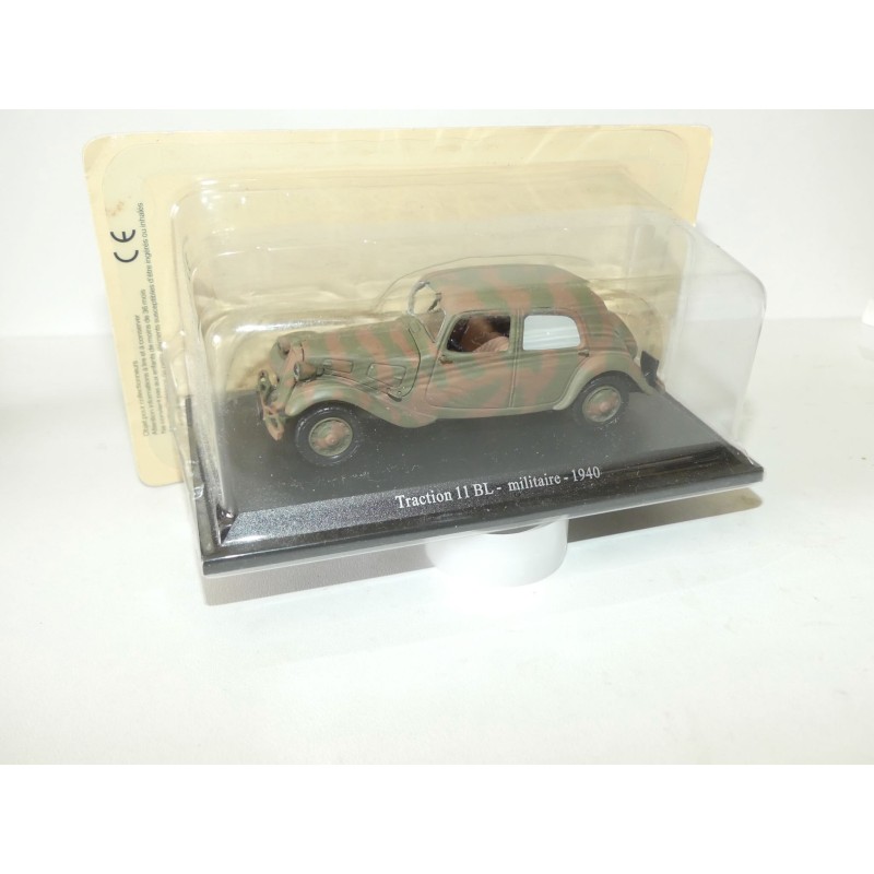 CITROEN TRACTION 11 BL 1940 MILITAIRE UNIVERSAL HOBBIES 1:43 blister