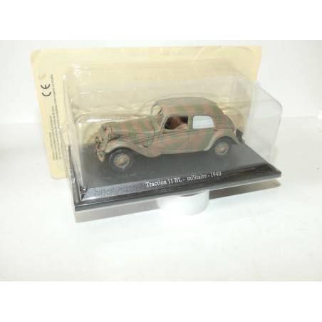 CITROEN TRACTION 11 BL 1940 MILITAIRE UNIVERSAL HOBBIES 1:43 blister