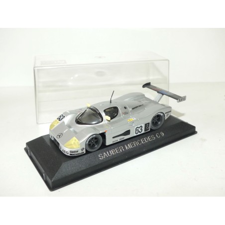 SAUBER MERCEDES C9 NÂ°63 LE MANS 1989 MAX MODEL 1:43 1er