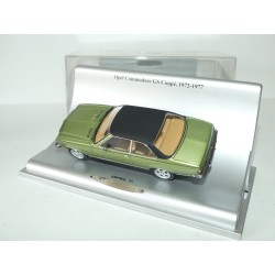 OPEL COMMODORE GS COUPE 1972-1977 Vert et Noir SCHUCO 1:43