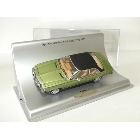 OPEL COMMODORE GS COUPE 1972-1977 Vert et Noir SCHUCO 1:43