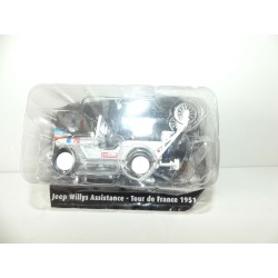 JEEP WILLYS Assistance Tour De France 1951 NOREV pour ATLAS 1:43