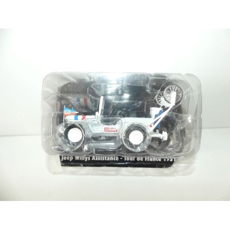 JEEP WILLYS Assistance Tour De France 1951 NOREV pour ATLAS 1:43