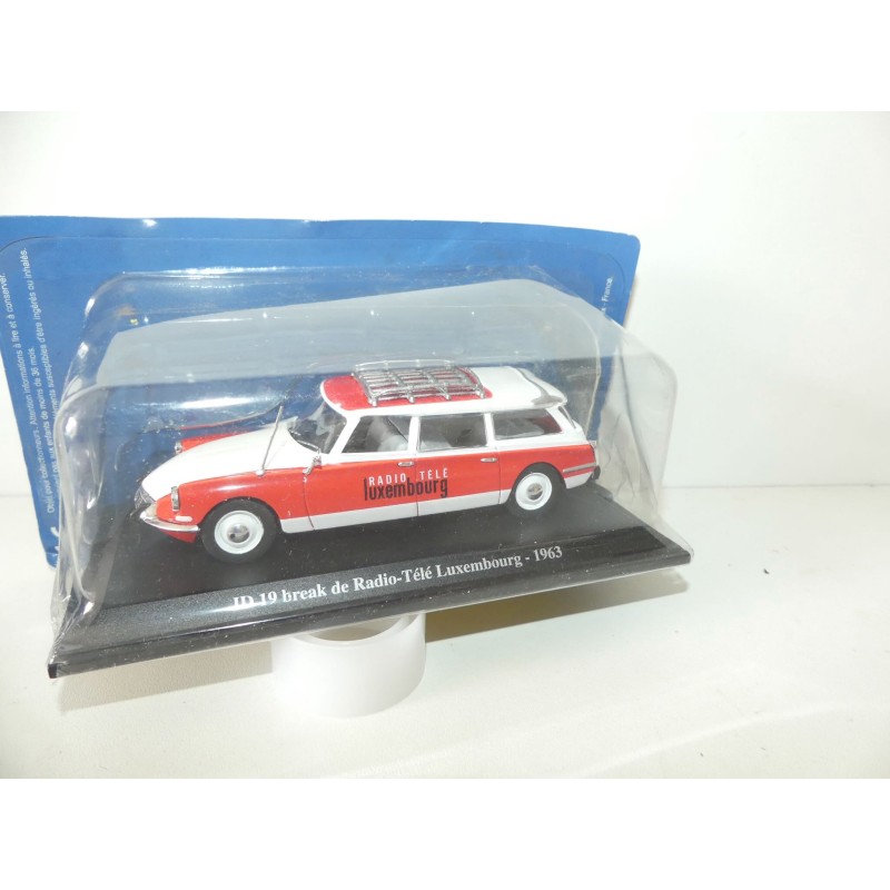 CITROEN ID 19 BREAK Radio Tele Luxembourg 1963 UNIVERSAL HOBBIES 1:43 blister