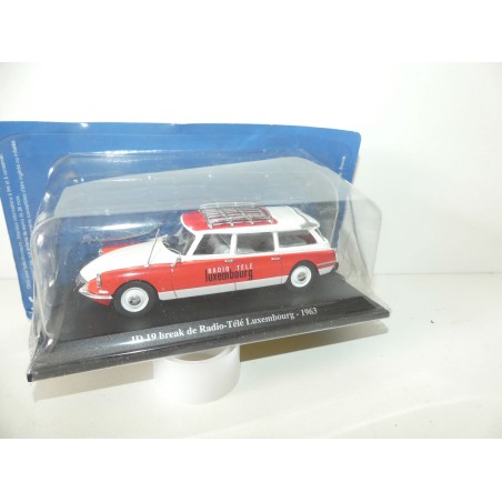 CITROEN ID 19 BREAK Radio Tele Luxembourg 1963 UNIVERSAL HOBBIES 1:43 blister