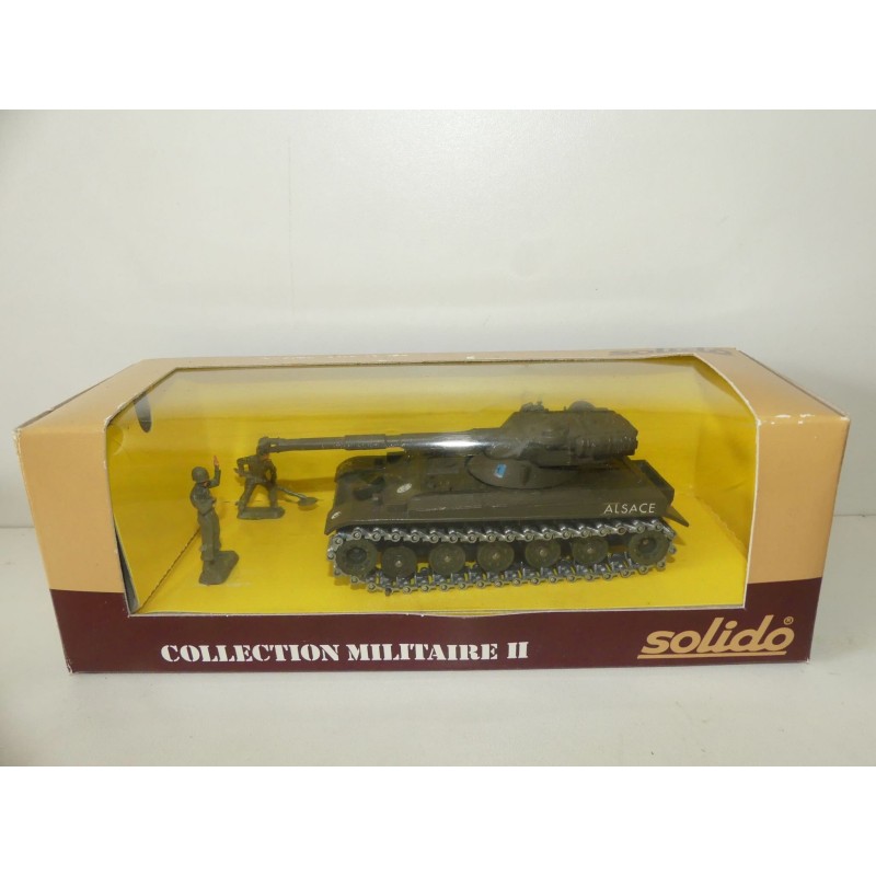 CHAR COMBAT AMX 13 FRANCE ALSACE MILITAIRE SOLIDO