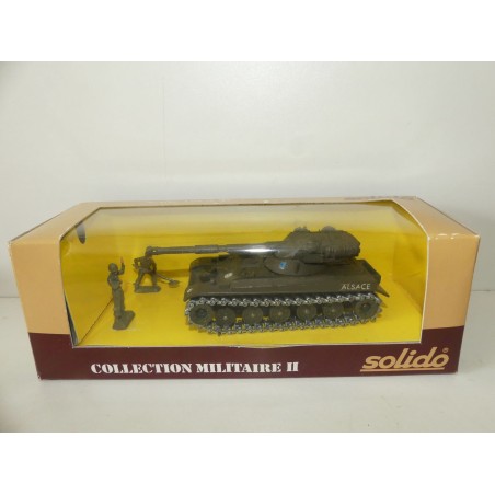 CHAR COMBAT AMX 13 FRANCE ALSACE MILITAIRE SOLIDO