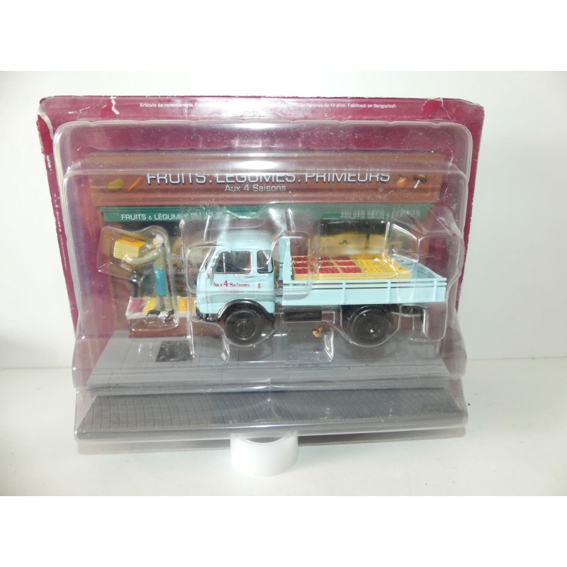 UNIC 20 C MARCHAND DE LEGUMES IXO ALTAYA 1:43 AVEC SON DIORAMA