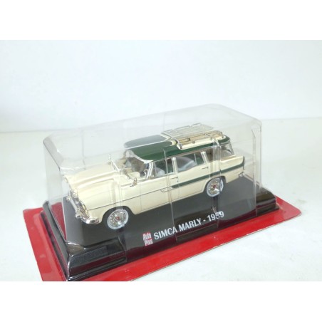 SIMCA MARLY 1959 Beige et Vert AUTO PLUS 1:43