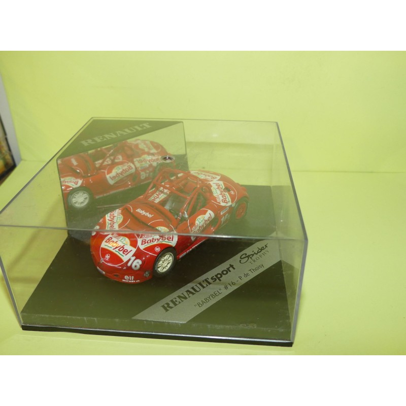 RENAULT SPIDER TROPHY NÂ°16 BABYBEL DE THOISY VITESSE 1:43