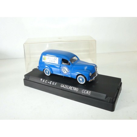 PEUGEOT 203 FOURGONNETTE EGF GAZELRETRO SOULAC 1999 SOLIDO 1:43
