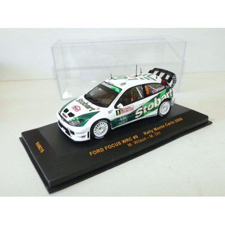 FORD FOCUS WRC RALLYE MONTE CARLO 2006 M. WILSON IXO RAM216 1:43