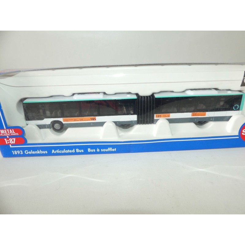 BUS CAR ARTICULLÉ RATP SIKU 1893 1:87