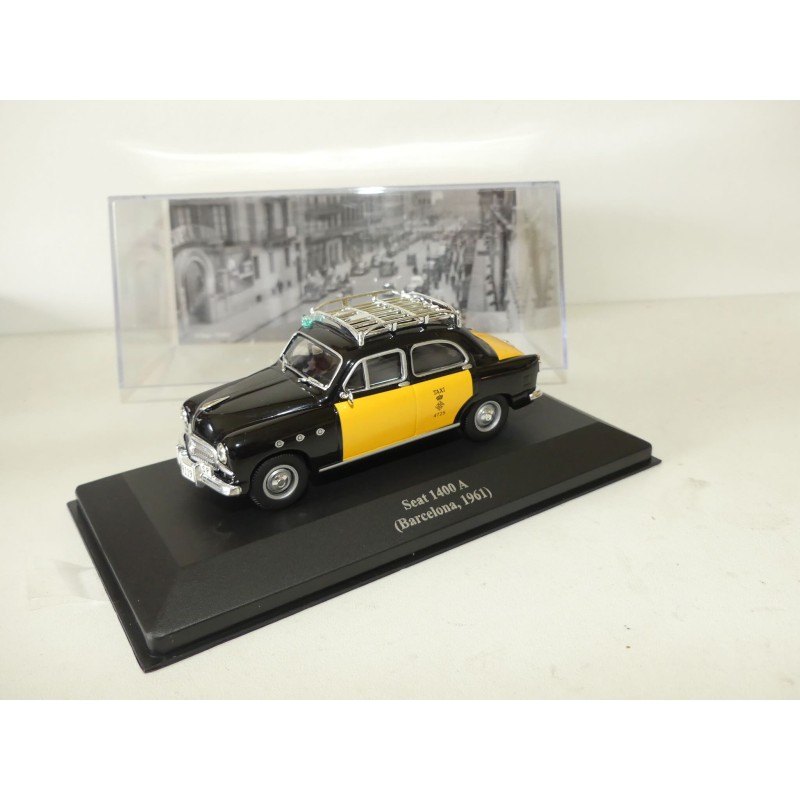 SEAT 1400 A TAXI de BARCELONE 1961 ALTAYA 1:43