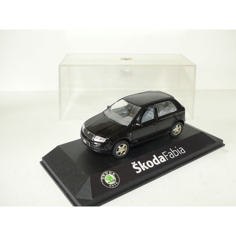 SKODA FABIA I Phase 1 Noir ABREX 1:43