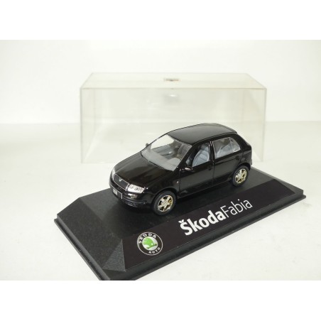 SKODA FABIA I Phase 1 Noir ABREX 1:43