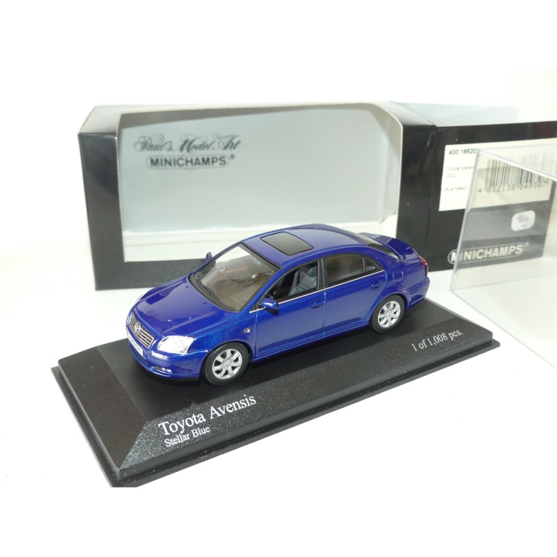 TOYOTA AVENSIS 2ème génération Bleu MINICHAMPS 1:43