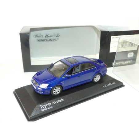 TOYOTA AVENSIS 2ème génération Bleu MINICHAMPS 1:43