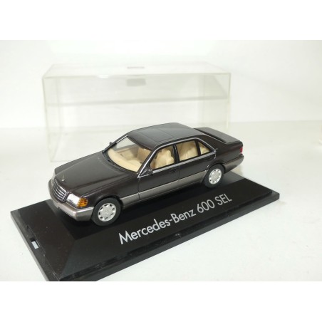 MERCEDES 600 SEL Gris Perlmuttgrau HERPA 1:43