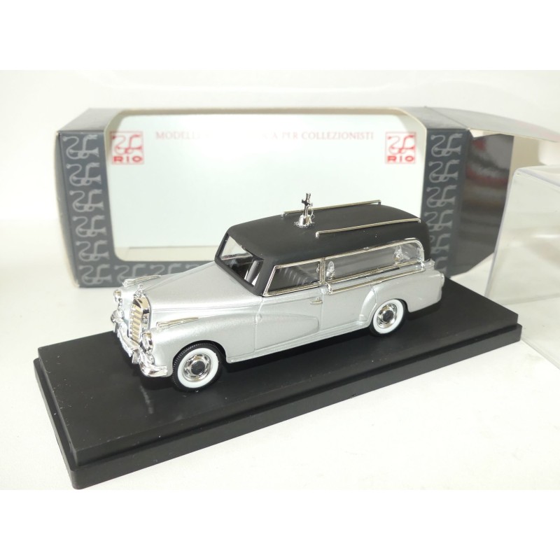 MERCEDES 300 D 1960 POMPE FUNERAIRE HEARSE CORBILLARD RIO 137 1:43