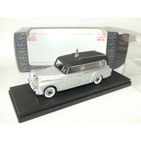 MERCEDES 300 D 1960 POMPE FUNERAIRE HEARSE CORBILLARD RIO 137 1:43