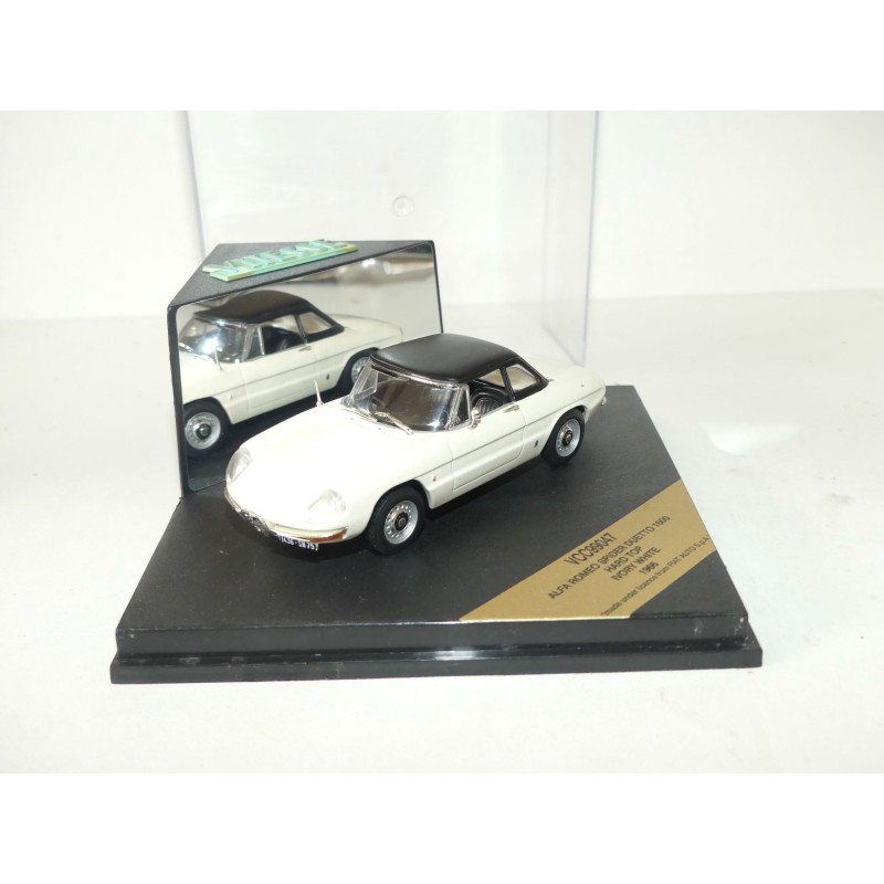 ALFA ROMEO SPIDER DUETTO 1600 HARD TOP 1966 Blanc VITESSE VCC99047 1:43
