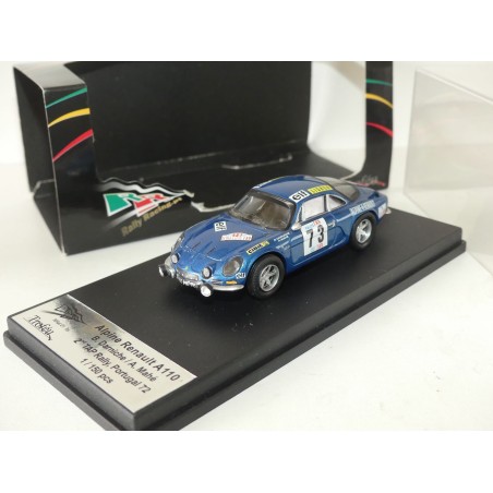 copy of RENAULT ALPINE A110 1600S RALLYE DU PORTUGAL TAP 1971 NICOLAS TROFEU 804 1:43 1er