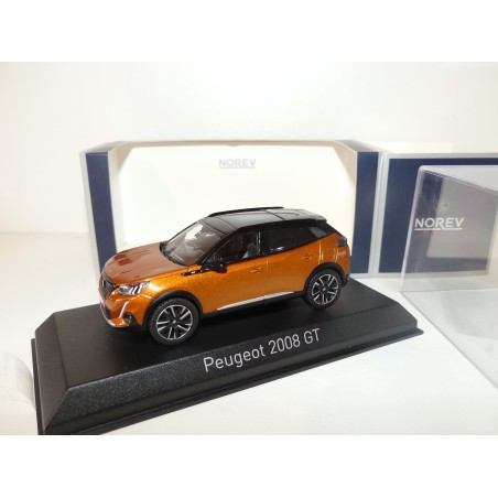PEUGEOT 2008 GT 2020 Orange NOREV 1:43