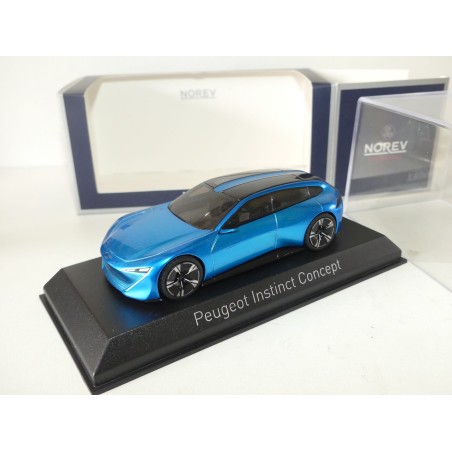 PEUGEOT INSTINCT CONCEPT CAR 2017 Bleu NOREV 1:43