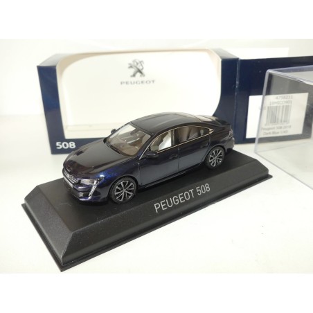 PEUGEOT 508 II Phase 1 2018 Bleu Foncé NOREV 1:43