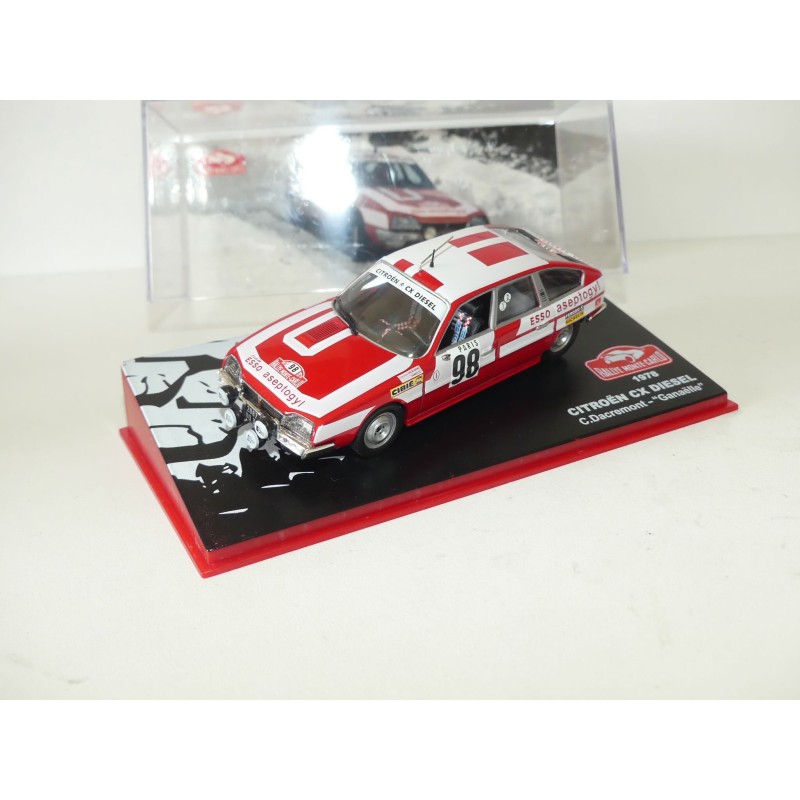 CITROEN CX Diesel DACREMONT RALLYE MONTE CARLO 1978 ALTAYA 1:43 68ème