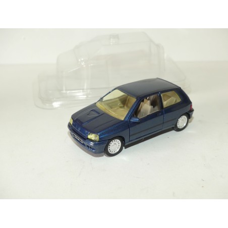 RENAULT CLIO 16S Bleu SOLIDO 1:43 sous coque