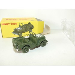 JEEP MILITAIRE DINKY TOYS ATLAS 24M 1:43