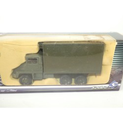 CAMION BERLIET GBC 8 KT 6X6 SHELTER MILITAIRE SOLIDO 1:50