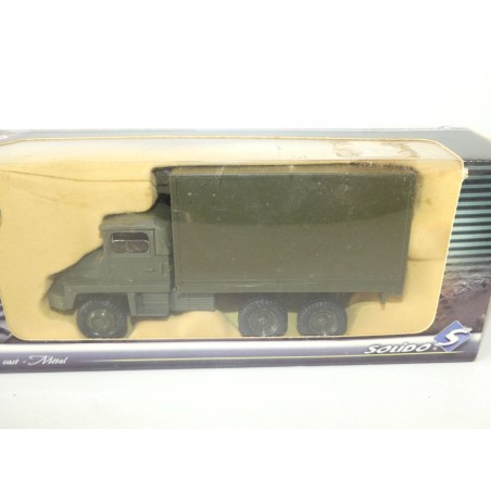 CAMION BERLIET GBC 8 KT 6X6 SHELTER MILITAIRE SOLIDO 1:50