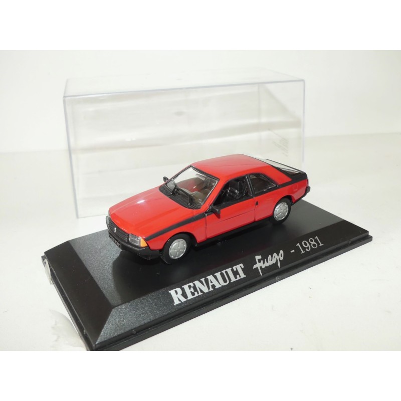 RENAULT FUEGO 1981 Rouge NOREV Collection M6 1:43