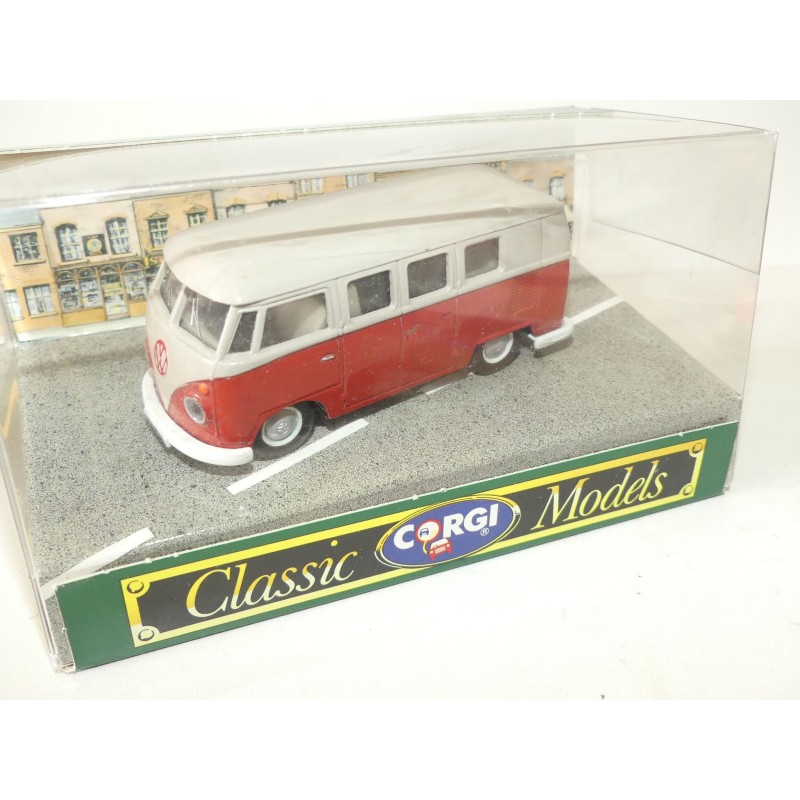 VW COMBI CARAVANETTE Rouge et Blanc CORGI 96941 1:43