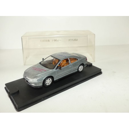 PEUGEOT 406 COUPE PORTE OUVERTE SOLIDO 2001 Couleur Métal SOLIDO 1:43
