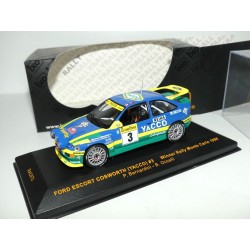 FORD ESCORT COSWORTH N°3 RALLYE MONTE CARLO 1996 BERNARDINI IXO RAC073 1:43 1er