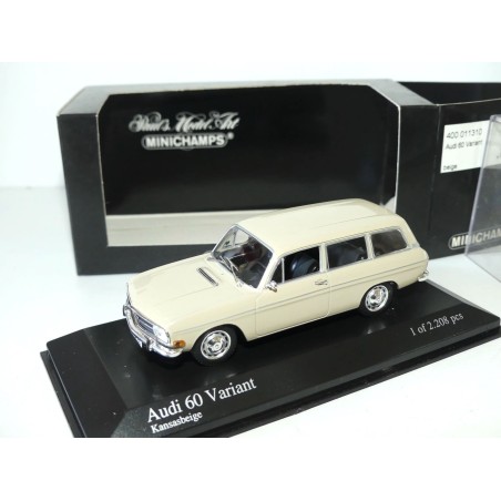 AUDI 60 VARIANT Beige MINICHAMPS 1:43