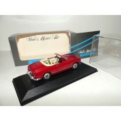 VW KARMANN GHIA CABRIOLET Rouge MINICHAMPS 1:43