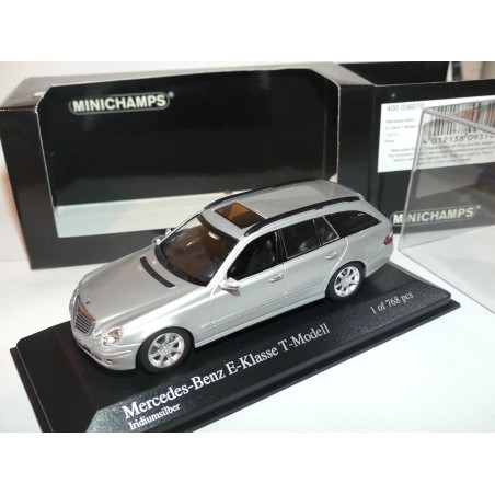 MERCEDES CLASSE E T MODEL S211 2006 Gris MINICHAMPS 1:43