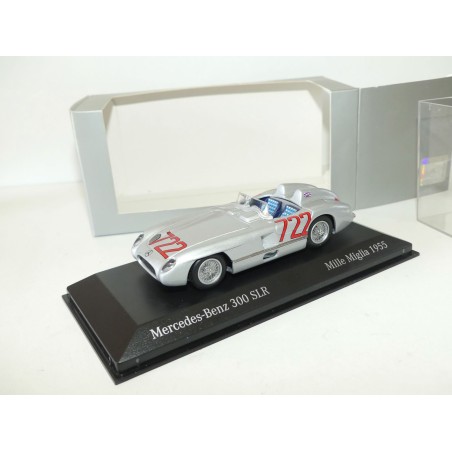 MERCEDES 300 SLR N°722 MILLE MIGLIA 1955 MINICHAMPS 1:43
