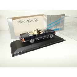 MERCEDES 350 SL CABRIOLET 1970-80 Bleu Marine MINICHAMPS 1:43