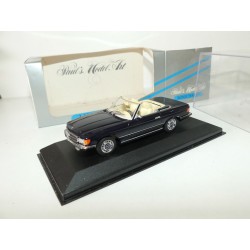 MERCEDES 350 SL CABRIOLET 1970-80 Bleu Marine MINICHAMPS 1:43