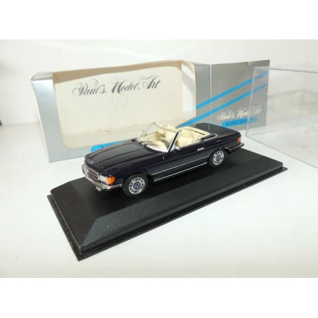 MERCEDES 350 SL CABRIOLET 1970-80 Bleu Marine MINICHAMPS 1:43
