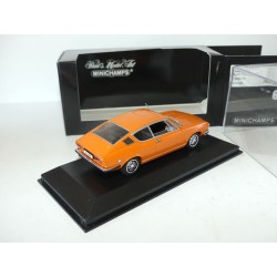 AUDI 100 COUPE S 1969-75 Orange MINICHAMPS 1:43