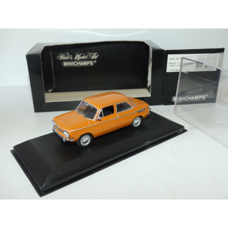NSU TT SALOON 1967-72 Orange MINICHAMPS 1:43