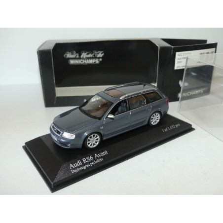 AUDI RS6 AVANT C5 2002 GrIs  MINICHAMPS 1:43